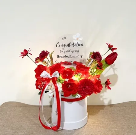 Bloom Box Akrilik Ucapan Grand Opening Empat Lawang